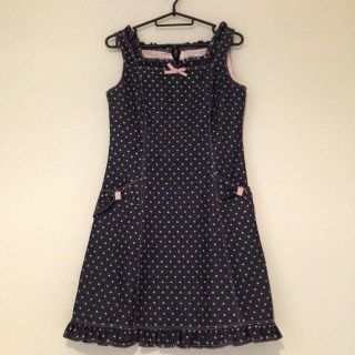 ミルク(MILK)のMILK♡デニムワンピース(ひざ丈ワンピース)