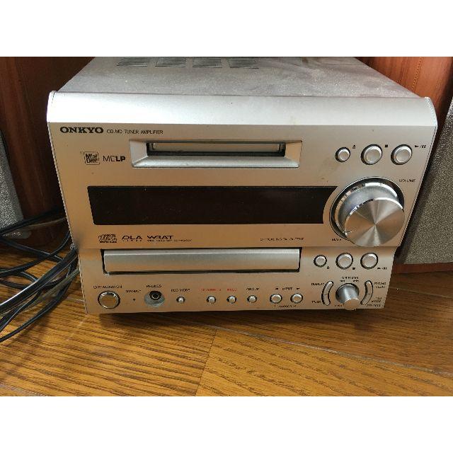 ONKYO(オンキヨー)のONKYO CD/MD FR-7GX ミニコンポ スマホ/家電/カメラのオーディオ機器(その他)の商品写真