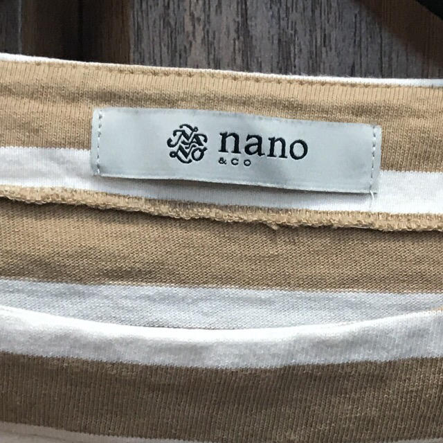 nano・universe(ナノユニバース)の【nano universe】ナノユニバース  ボーダートップス メンズのトップス(Tシャツ/カットソー(七分/長袖))の商品写真