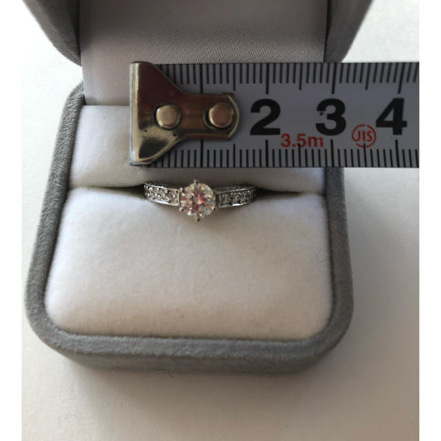 ダイヤモンド ピンキーリング レディースのアクセサリー(リング(指輪))の商品写真