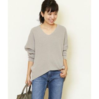 ドゥーズィエムクラス(DEUXIEME CLASSE)のBULKY WOOL V プルオーバー(ニット/セーター)