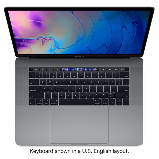 Mac (Apple)(マック)のMac book pro 2018 15インチモデル 第8世代2.2Ghz新品 スマホ/家電/カメラのPC/タブレット(ノートPC)の商品写真