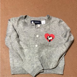 ベビーギャップ(babyGAP)のスヌーピーカーディガン 95㎝(カーディガン)