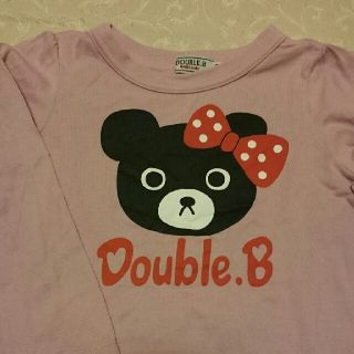 ダブルビー(DOUBLE.B)のDOUBLE.B  長袖Tシャツ  100サイズ(Tシャツ/カットソー)