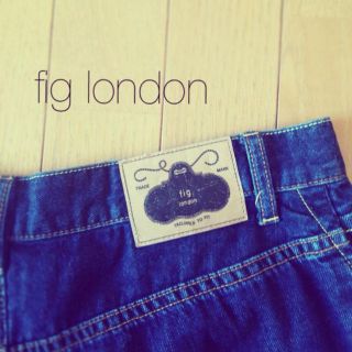 ビュルデサボン(bulle de savon)のfig londonデニムショートパンツ(ショートパンツ)