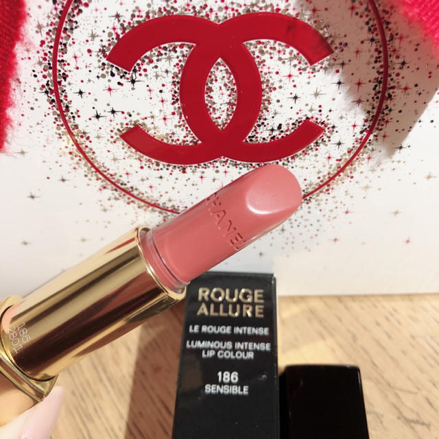 CHANEL 伊勢丹新宿店限定 ポーチ付キット 186 サンシーブル