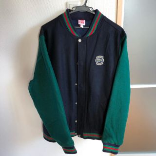 シュプリーム(Supreme)のSupreme LACOSTE   Varsity Jacket ラコステ(スタジャン)