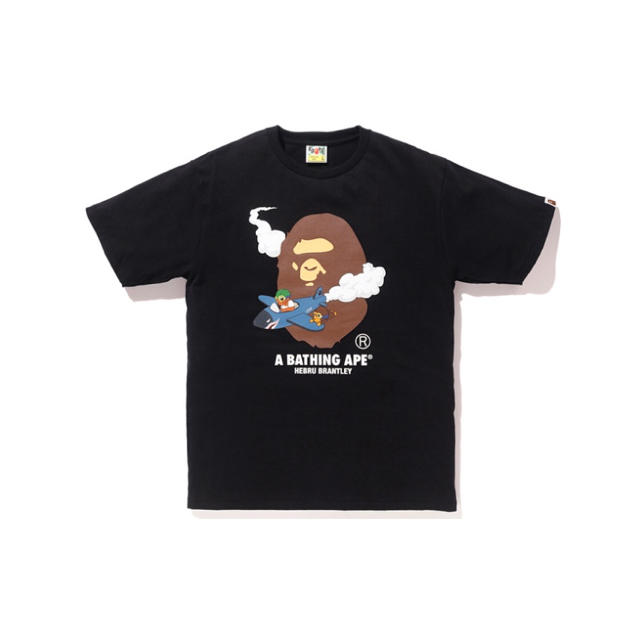 A BATHING APE(アベイシングエイプ)のA BATHING APE×HEBRU Tシャツ サイズL メンズのトップス(Tシャツ/カットソー(半袖/袖なし))の商品写真