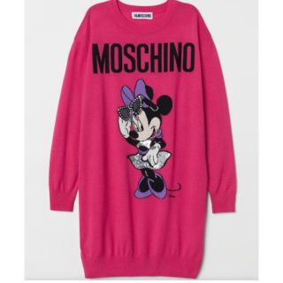 モスキーノ(MOSCHINO)のH&M MOSCHINO ニットワンピース(ニット/セーター)