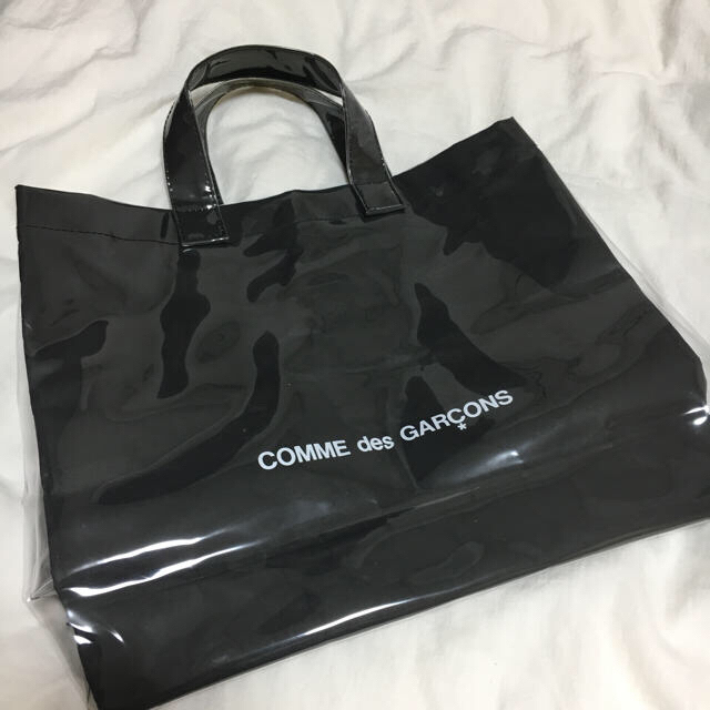 COMME des GARCONS PVCバッグ blackmarket限定