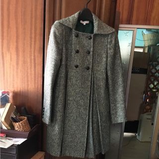 レディース【美品】PAUL & JOE SISTER フランス製素材 ウールチェックコート