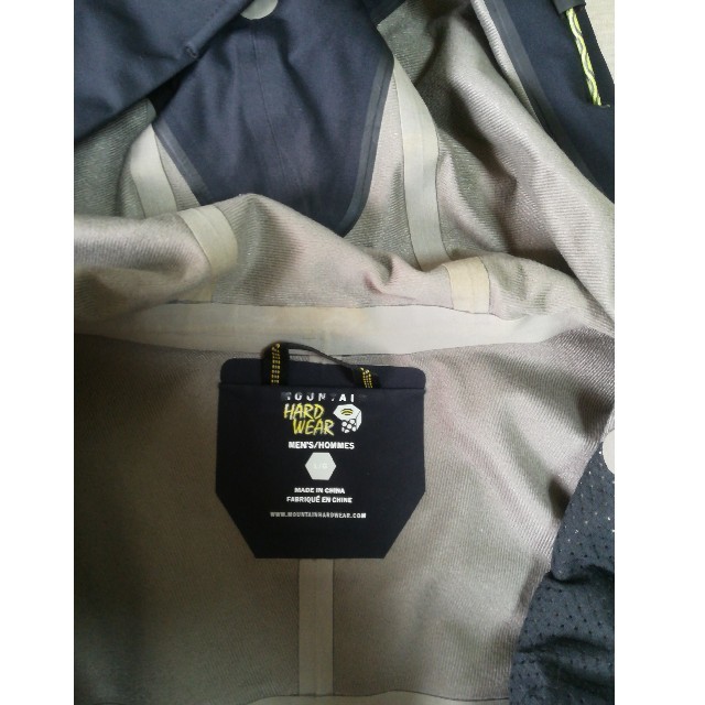 MOUNTAIN HARDWARE ケプラージャケット Lサイズ　ハードシェル メンズのジャケット/アウター(マウンテンパーカー)の商品写真