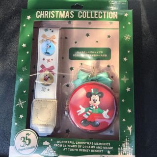 ディズニー(Disney)の新作❤️新品＊ディズニー  ミッキー  カメラストラップ  クリスマス(ネックストラップ)