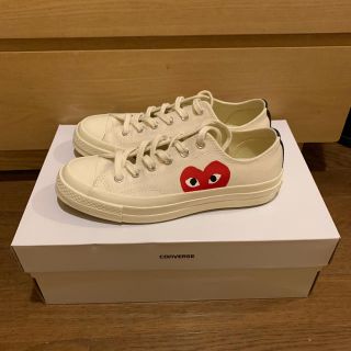 コムデギャルソン(COMME des GARCONS)のconverse × comme des garcons 24.5(スニーカー)