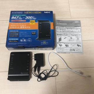 エヌイーシー(NEC)のWi-Fiルーター/NEC 無線ルーター(PC周辺機器)