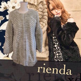 リエンダ(rienda)のウェービング♡ファー♡ミディコート(毛皮/ファーコート)