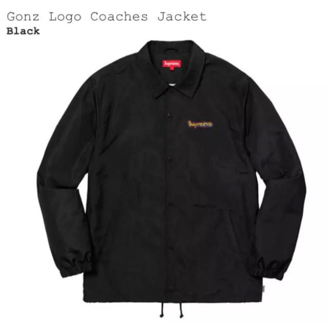 メンズGonz Logo Coaches Jacket Black M Supreme