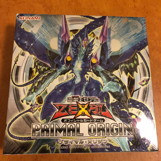 遊戯王 プライマルオリジン 日版 BOX 未開封新品 - Box/デッキ/パック