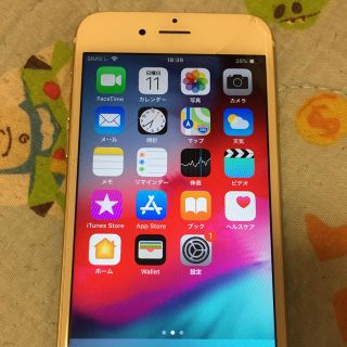 アップル(Apple)のiPhone 6s gold 64GB SoftBank(スマートフォン本体)