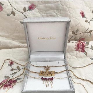 クリスチャンディオール(Christian Dior)のDior necklace earring set(ネックレス)