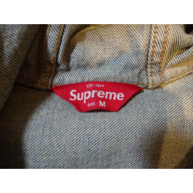 Supreme(シュプリーム)の15SS Supreme (SIZE/M) Hooded Denim Jacke メンズのジャケット/アウター(Gジャン/デニムジャケット)の商品写真
