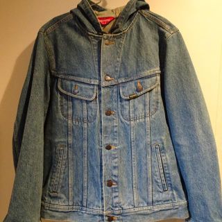 シュプリーム(Supreme)の15SS Supreme (SIZE/M) Hooded Denim Jacke(Gジャン/デニムジャケット)