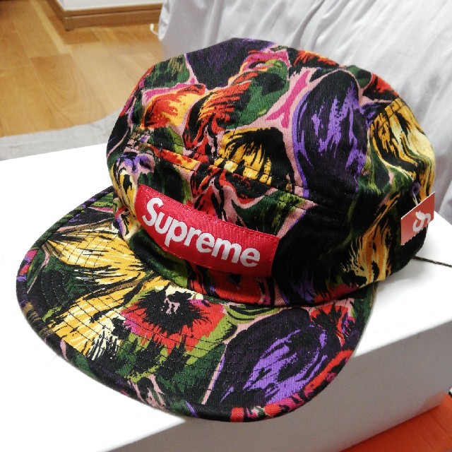 Supreme 17aw Floral camp hat