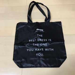 ワンウェイ(one*way)のoneway ショッパー ショップ袋 bag✱(ショップ袋)