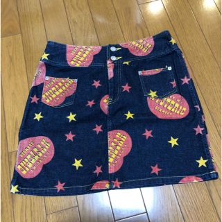 ヒステリックグラマー(HYSTERIC GLAMOUR)のHYSTERIC GLAMOUR ヒステリックグラマー デニムスカート(ミニスカート)