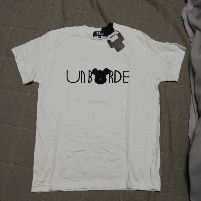 MEDICOM TOY(メディコムトイ)のUNBORDE X BE@RBRICK TEE -white メンズのトップス(Tシャツ/カットソー(半袖/袖なし))の商品写真