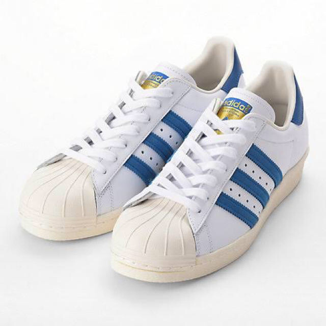 Adidas 新品 Adidasoriginals Superstar 80s ブルーの通販 By Navy Co アディダスならラクマ