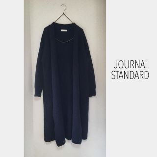 ジャーナルスタンダード(JOURNAL STANDARD)の専用。JOURNAL STANDARD  畦編みウールロングカーディガン(カーディガン)