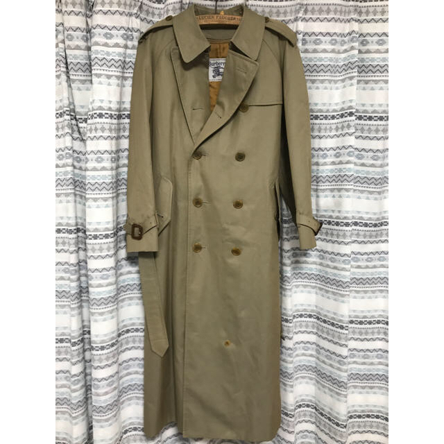 BURBERRY(バーバリー)のバーバリー トレンチコート ロングコート 美品 メンズのジャケット/アウター(トレンチコート)の商品写真