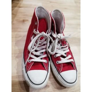 コンバース(CONVERSE)のコンバースオールスターハイカット　赤(スニーカー)