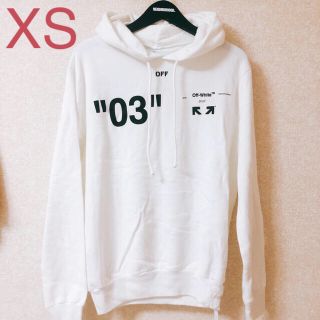 オフホワイト(OFF-WHITE)のOffwhite for all 03 sz XS Offwhite Tokyo(パーカー)