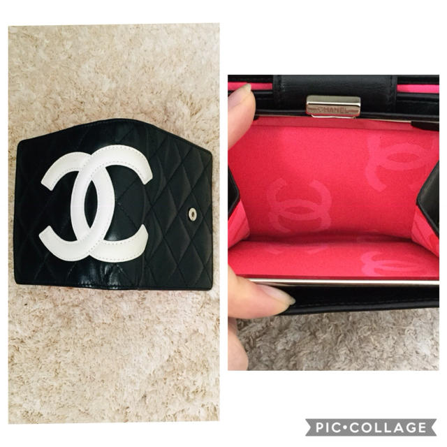 CHANEL(シャネル)の未使用 CHANEL カンボンライン 二つ折り財布 レディースのファッション小物(財布)の商品写真