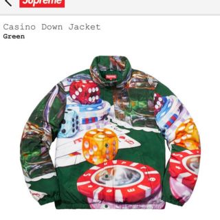 シュプリーム(Supreme)のSORA様専用XL supreme casino down jacket(ダウンジャケット)