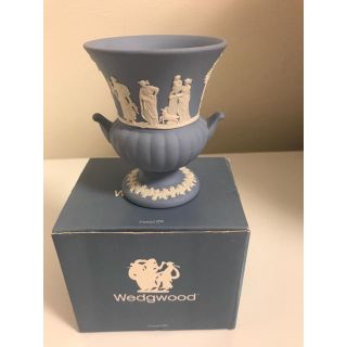 ウェッジウッド(WEDGWOOD)のウエッジウッド ジャスパー 花瓶(花瓶)