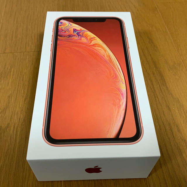 iPhone XR コーラル 64GB au版 新品 未使用