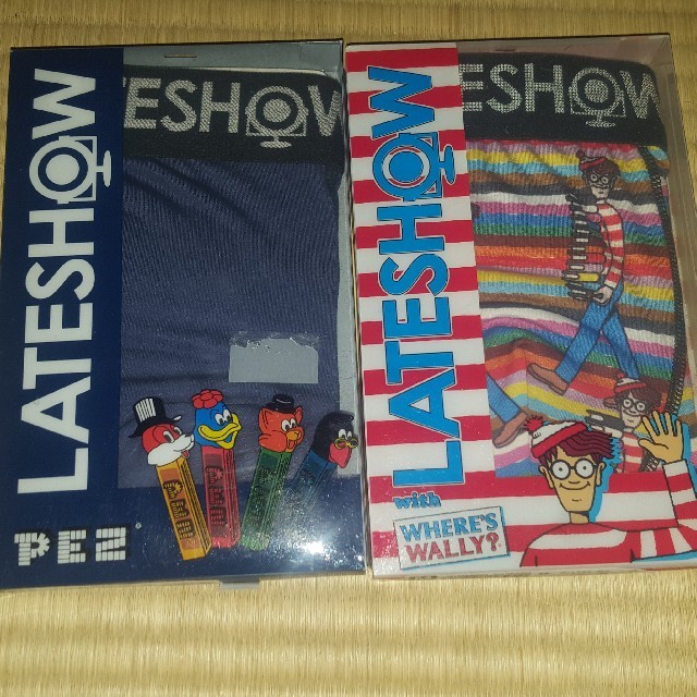 LATESHOW(レイトショー)の③ Lateshow ボクサーパンツ Mサイズ 2枚セット メンズのアンダーウェア(ボクサーパンツ)の商品写真