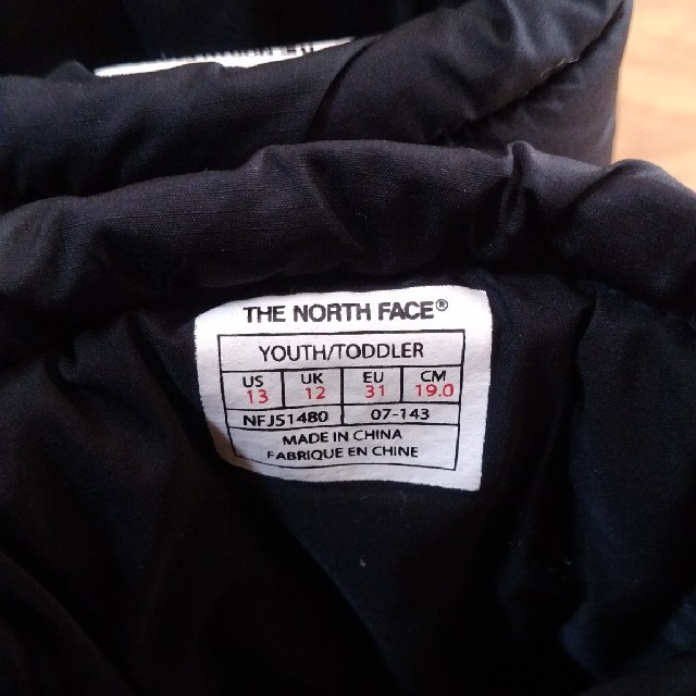 THE NORTH FACE(ザノースフェイス)のnagi様専用　ノースフェイス　ウィンターブーツ　19センチ キッズ/ベビー/マタニティのキッズ靴/シューズ(15cm~)(ブーツ)の商品写真