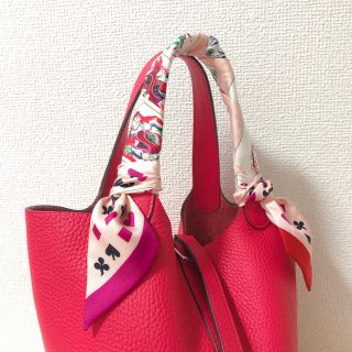 「レア エルメス ピコタンロック 18 ローズエクストリーム ツイリー