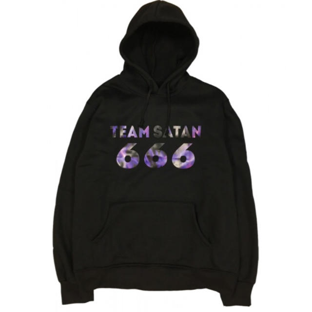 【公式完売】Team Satan 666 パーカー紫 L パーカー