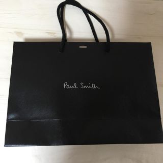 ポールスミス(Paul Smith)の【Poul Smith】ポールスミス ショップバッグ 紙袋 黒(ショップ袋)