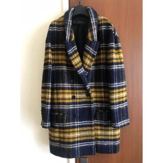 ザラ(ZARA)の♡様専用 ZARA  |  オーバーサイズチェックコート(ロングコート)