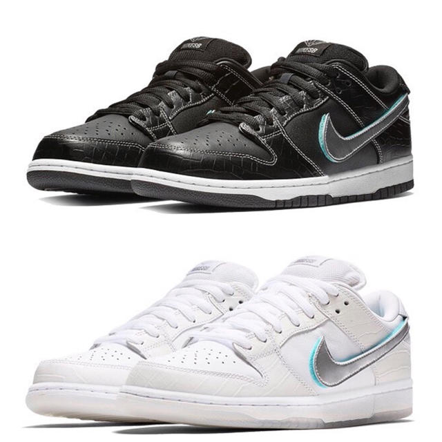 NIKE(ナイキ)のNIKE SB DUNK LOW PRO × DIAMOND SUPPLY CO メンズの靴/シューズ(スニーカー)の商品写真