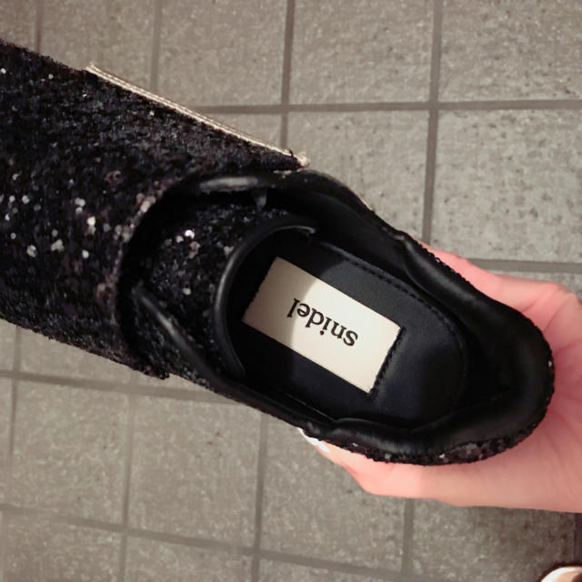SNIDEL(スナイデル)の ♡スニーカーソールベルクロシューズ♡ レディースの靴/シューズ(スニーカー)の商品写真