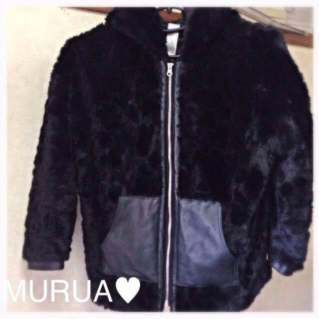 MURUA(ムルーア)のMURUA♥︎アウター レディースのジャケット/アウター(毛皮/ファーコート)の商品写真