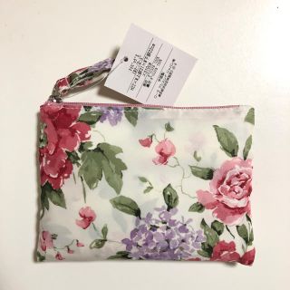 ローラアシュレイ(LAURA ASHLEY)のローラアシュレイ マイナー ローズ マイバッグ S エコバッグ(エコバッグ)