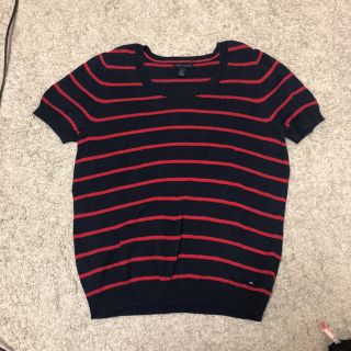 トミーヒルフィガー(TOMMY HILFIGER)の⭐️TOMMY 半袖ニット(ニット/セーター)